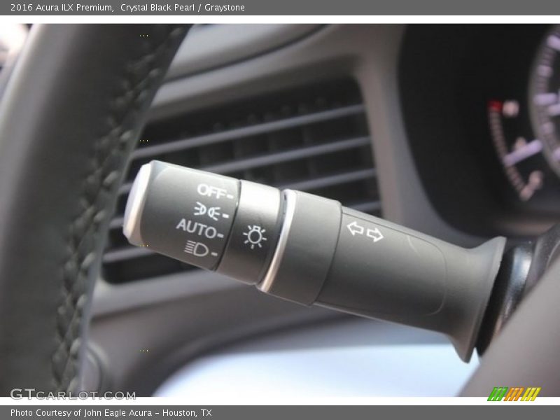 Crystal Black Pearl / Graystone 2016 Acura ILX Premium