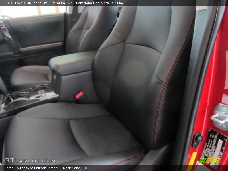 Barcelona Red Metallic / Black 2016 Toyota 4Runner Trail Premium 4x4