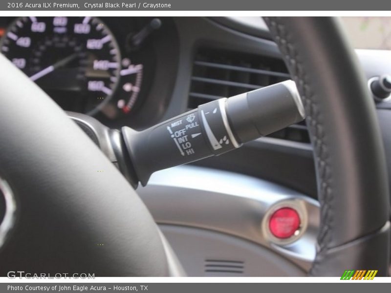 Crystal Black Pearl / Graystone 2016 Acura ILX Premium
