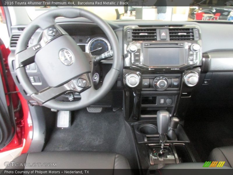 Barcelona Red Metallic / Black 2016 Toyota 4Runner Trail Premium 4x4