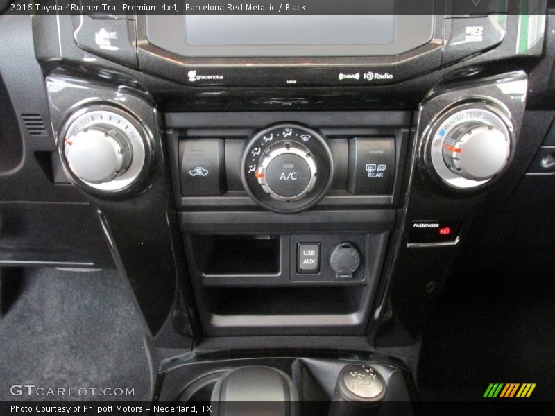 Barcelona Red Metallic / Black 2016 Toyota 4Runner Trail Premium 4x4