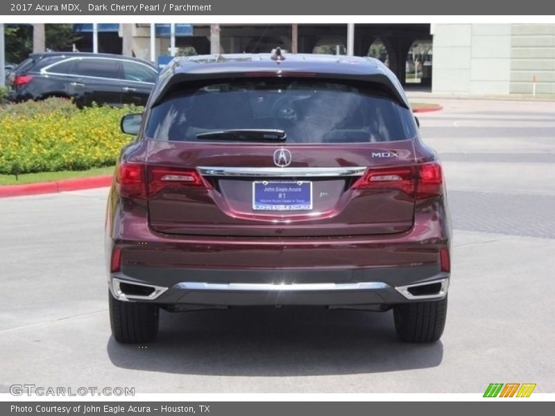 Dark Cherry Pearl / Parchment 2017 Acura MDX