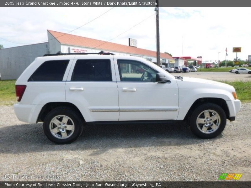 Stone White / Dark Khaki/Light Graystone 2005 Jeep Grand Cherokee Limited 4x4