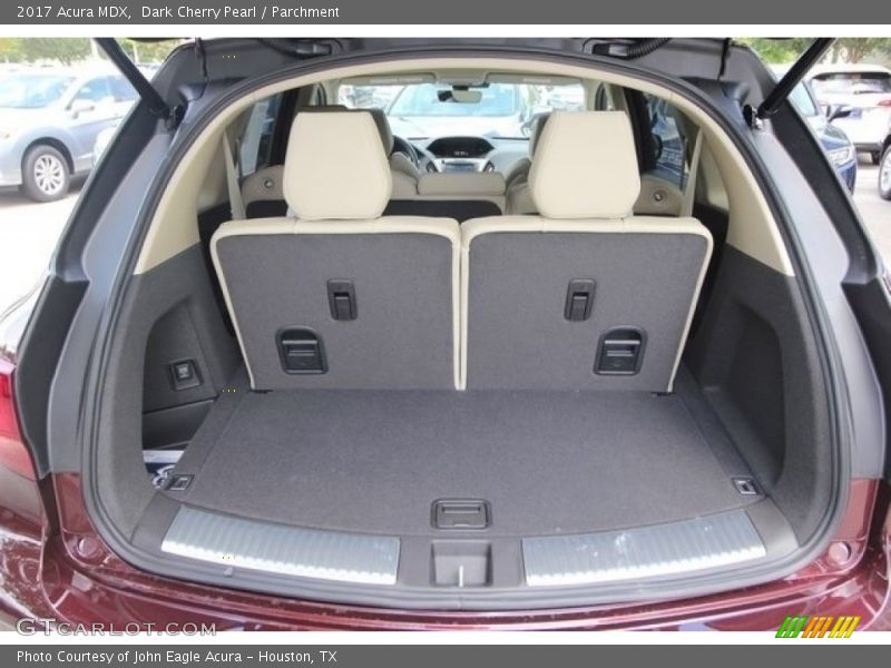 Dark Cherry Pearl / Parchment 2017 Acura MDX