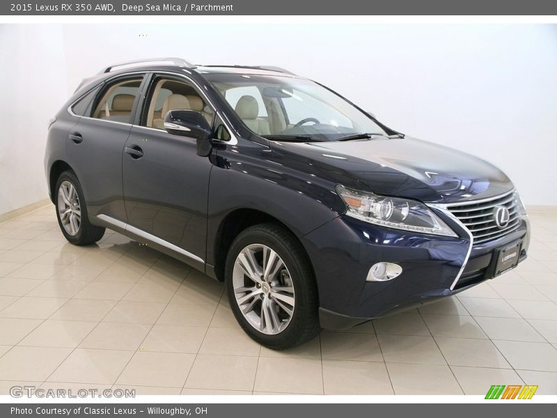 Deep Sea Mica / Parchment 2015 Lexus RX 350 AWD