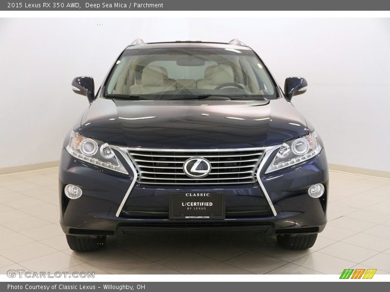 Deep Sea Mica / Parchment 2015 Lexus RX 350 AWD