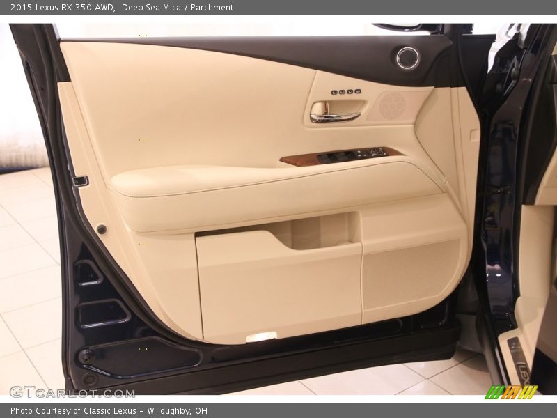 Door Panel of 2015 RX 350 AWD