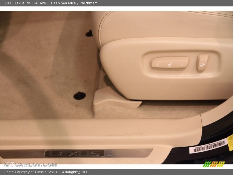 Deep Sea Mica / Parchment 2015 Lexus RX 350 AWD
