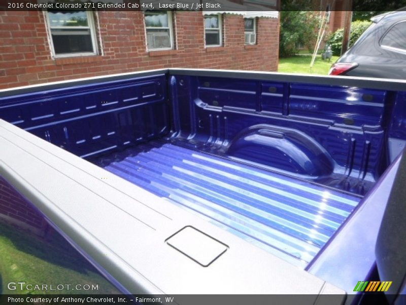 Laser Blue / Jet Black 2016 Chevrolet Colorado Z71 Extended Cab 4x4