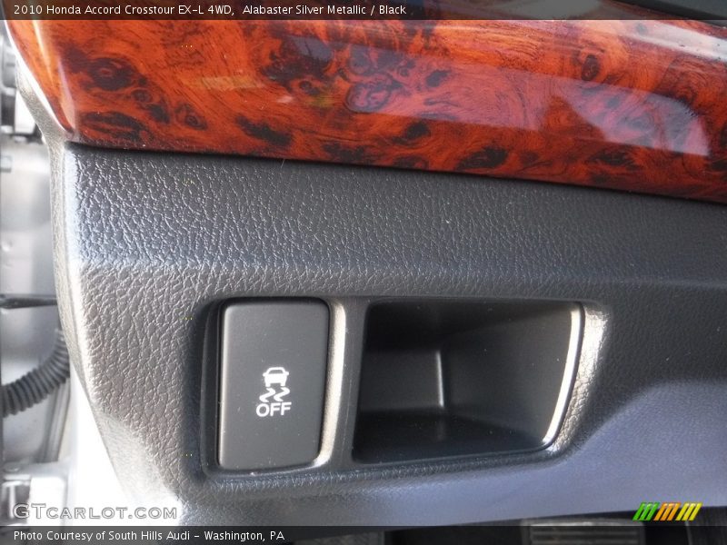 Alabaster Silver Metallic / Black 2010 Honda Accord Crosstour EX-L 4WD