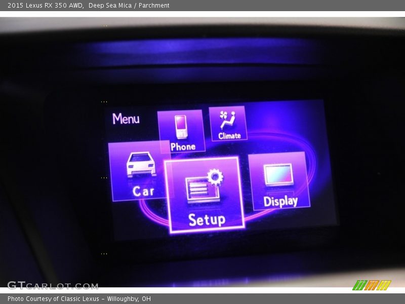 Deep Sea Mica / Parchment 2015 Lexus RX 350 AWD