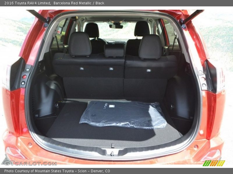 Barcelona Red Metallic / Black 2016 Toyota RAV4 Limited