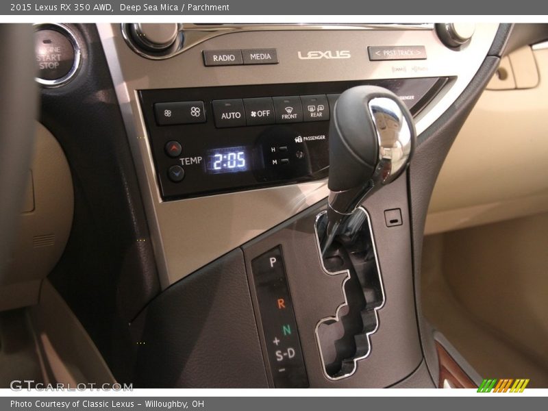  2015 RX 350 AWD 6 Speed ECT-i Automatic Shifter