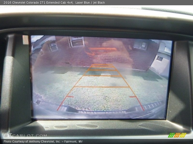 Laser Blue / Jet Black 2016 Chevrolet Colorado Z71 Extended Cab 4x4