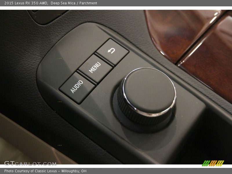 Controls of 2015 RX 350 AWD