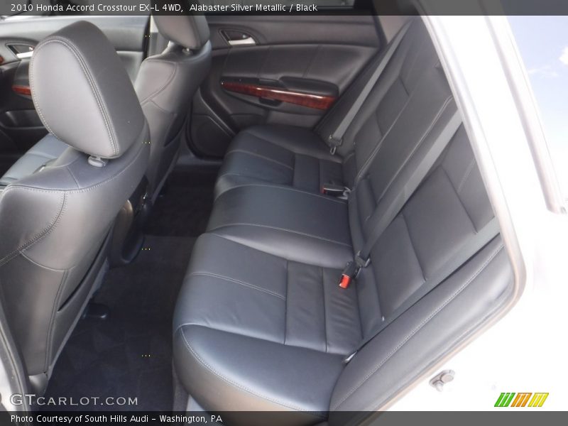 Alabaster Silver Metallic / Black 2010 Honda Accord Crosstour EX-L 4WD