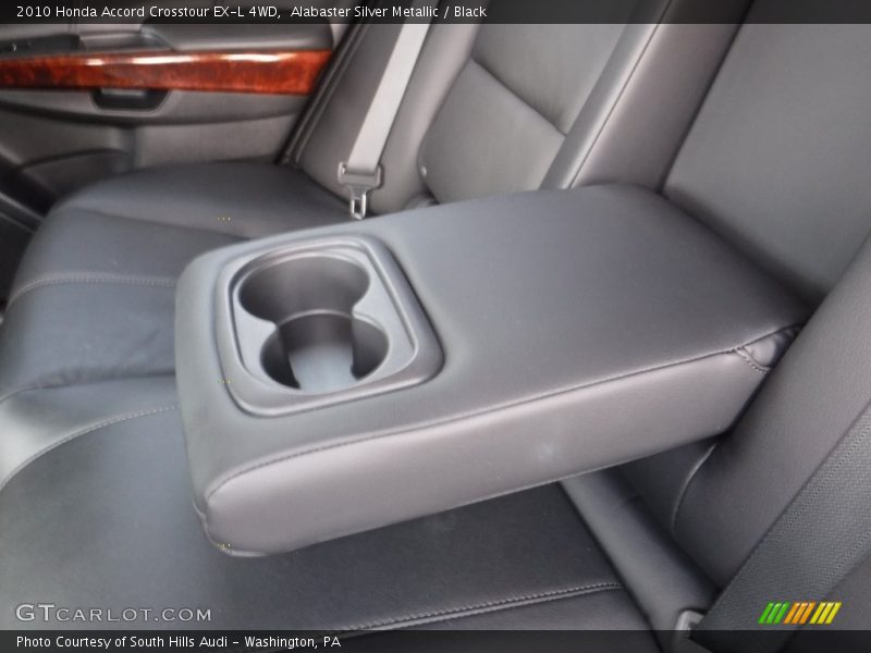 Alabaster Silver Metallic / Black 2010 Honda Accord Crosstour EX-L 4WD