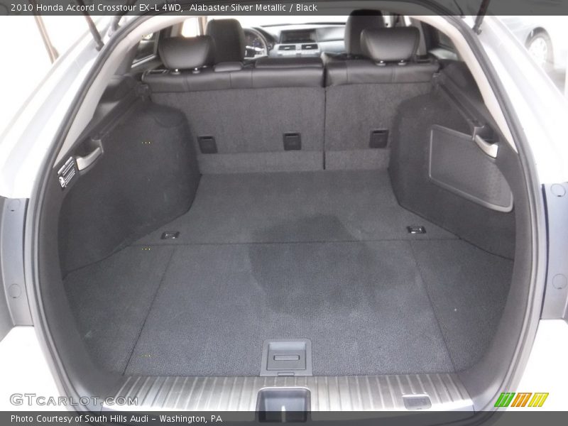Alabaster Silver Metallic / Black 2010 Honda Accord Crosstour EX-L 4WD