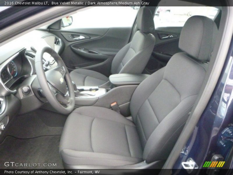 Blue Velvet Metallic / Dark Atmosphere/Medium Ash Gray 2016 Chevrolet Malibu LT