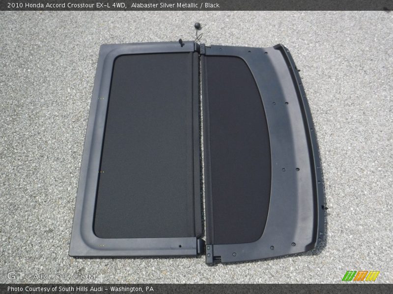 Alabaster Silver Metallic / Black 2010 Honda Accord Crosstour EX-L 4WD