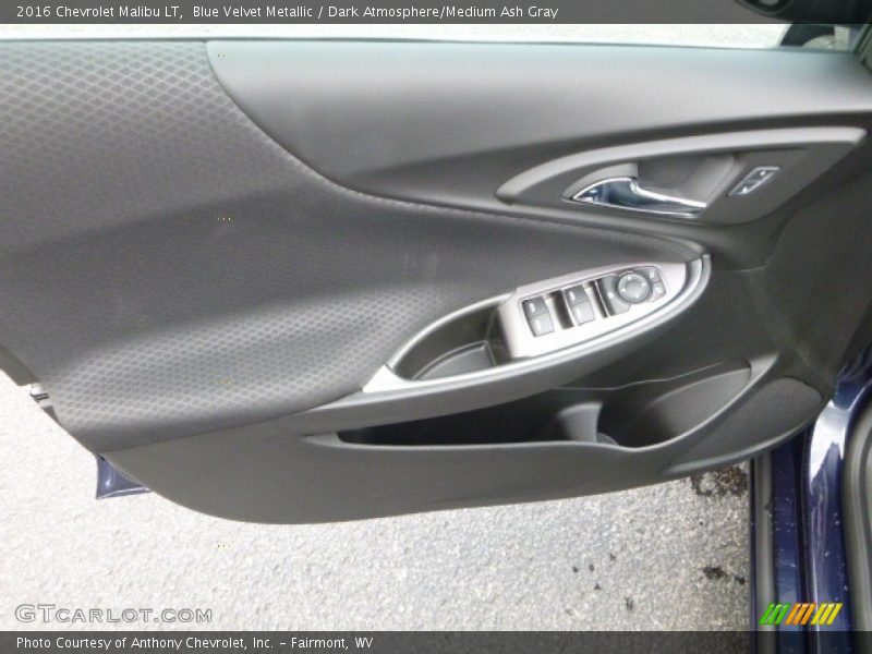 Blue Velvet Metallic / Dark Atmosphere/Medium Ash Gray 2016 Chevrolet Malibu LT