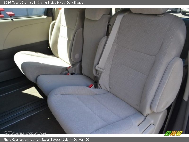 Creme Brulee Mica / Dark Bisque 2016 Toyota Sienna LE