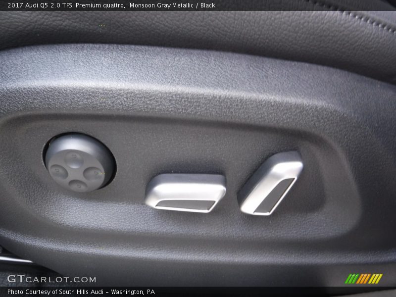 Monsoon Gray Metallic / Black 2017 Audi Q5 2.0 TFSI Premium quattro