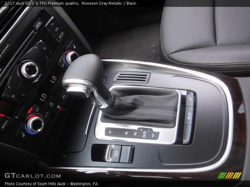 Monsoon Gray Metallic / Black 2017 Audi Q5 2.0 TFSI Premium quattro