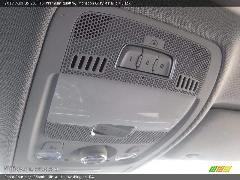 Monsoon Gray Metallic / Black 2017 Audi Q5 2.0 TFSI Premium quattro