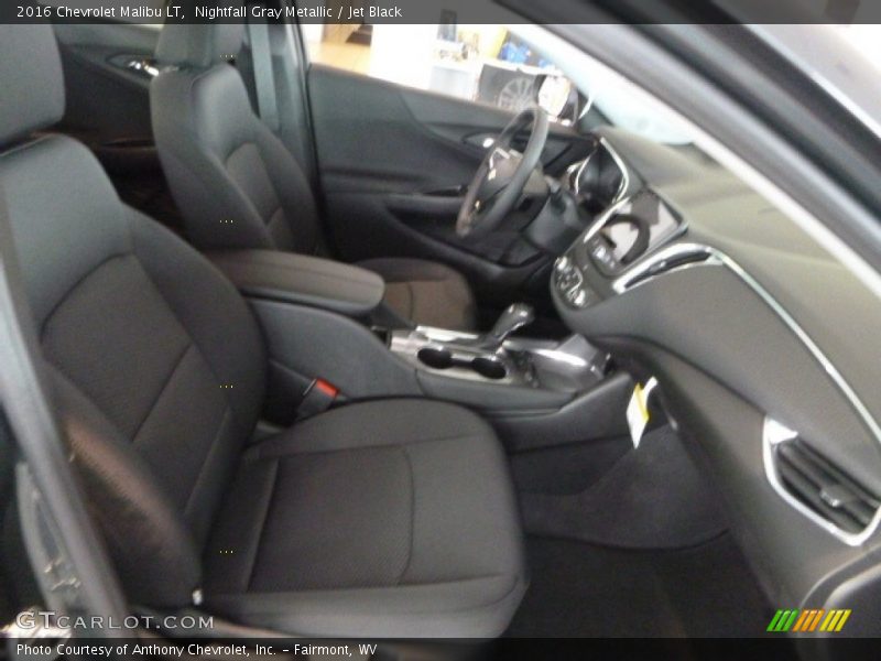 Nightfall Gray Metallic / Jet Black 2016 Chevrolet Malibu LT