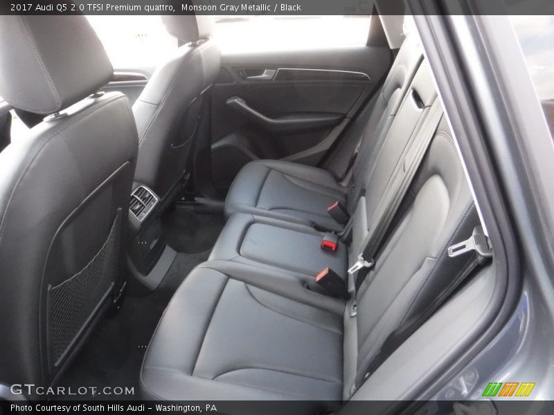 Monsoon Gray Metallic / Black 2017 Audi Q5 2.0 TFSI Premium quattro
