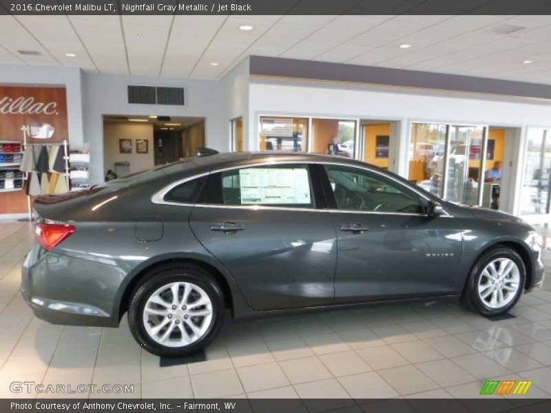 Nightfall Gray Metallic / Jet Black 2016 Chevrolet Malibu LT