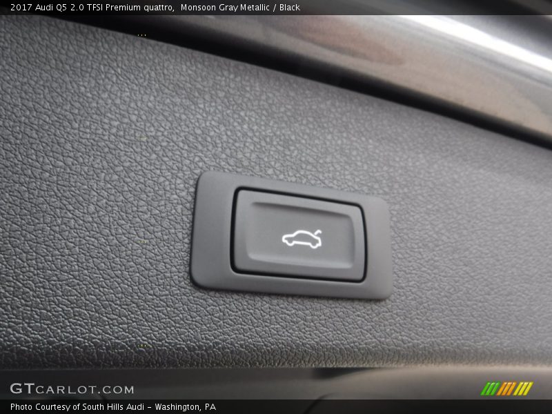 Monsoon Gray Metallic / Black 2017 Audi Q5 2.0 TFSI Premium quattro