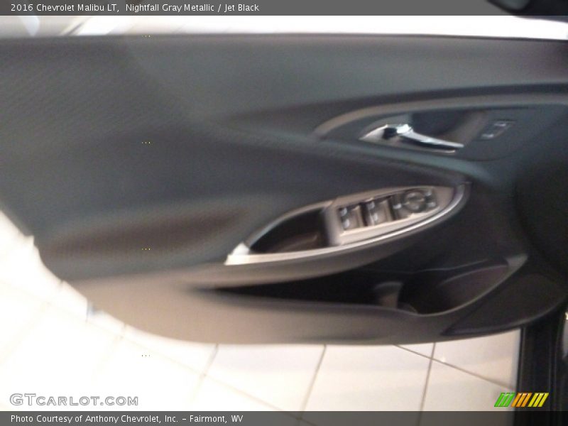 Nightfall Gray Metallic / Jet Black 2016 Chevrolet Malibu LT