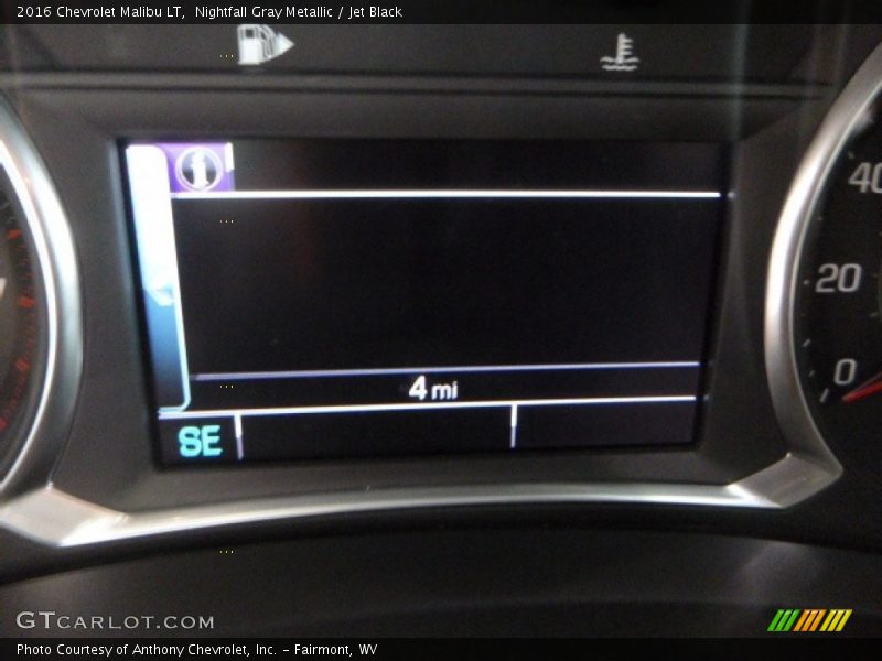 Nightfall Gray Metallic / Jet Black 2016 Chevrolet Malibu LT