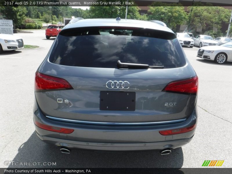 Monsoon Gray Metallic / Black 2017 Audi Q5 2.0 TFSI Premium Plus quattro