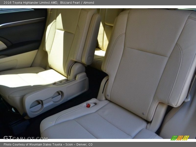 Blizzard Pearl / Almond 2016 Toyota Highlander Limited AWD