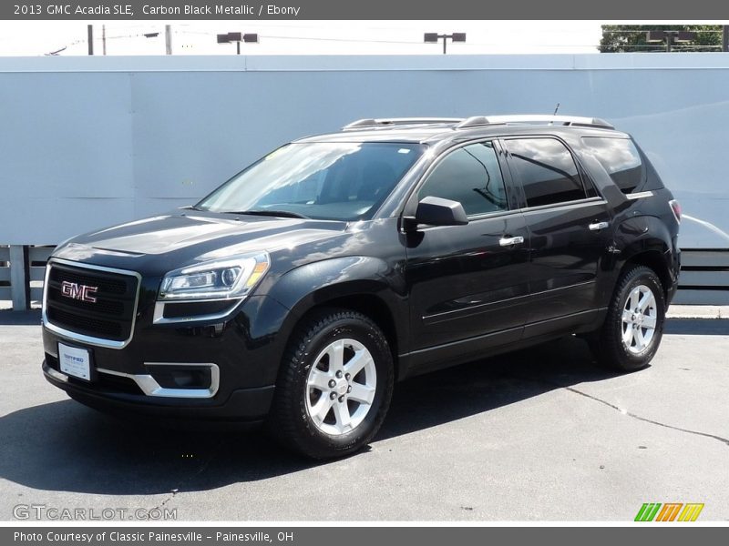 Carbon Black Metallic / Ebony 2013 GMC Acadia SLE