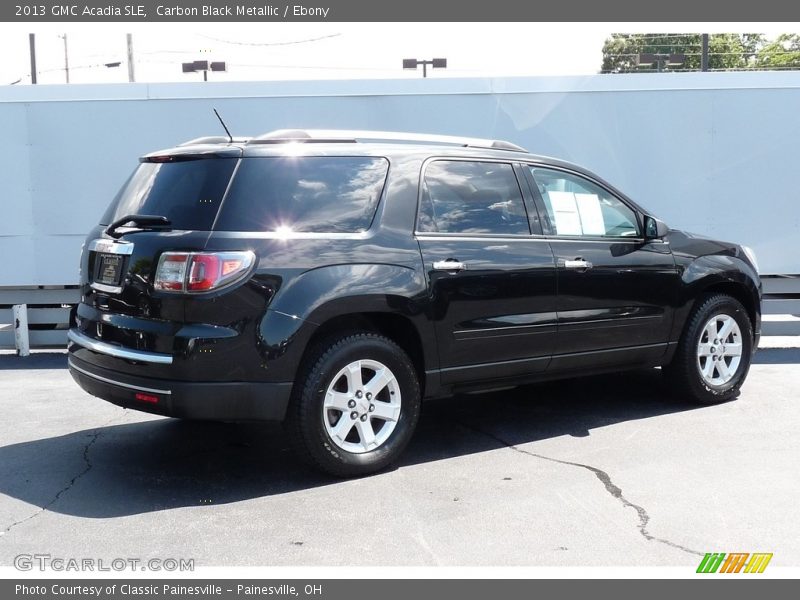 Carbon Black Metallic / Ebony 2013 GMC Acadia SLE