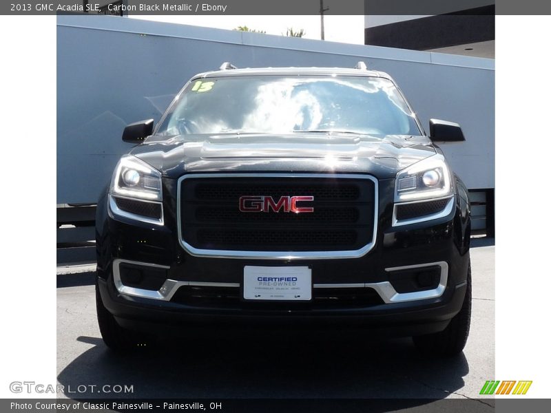 Carbon Black Metallic / Ebony 2013 GMC Acadia SLE