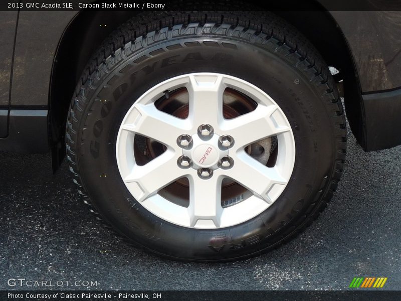 Carbon Black Metallic / Ebony 2013 GMC Acadia SLE