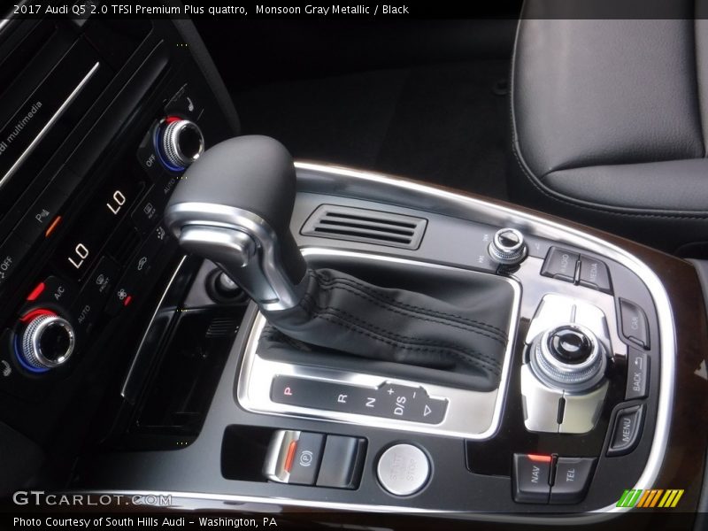 Monsoon Gray Metallic / Black 2017 Audi Q5 2.0 TFSI Premium Plus quattro