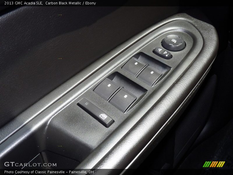 Carbon Black Metallic / Ebony 2013 GMC Acadia SLE