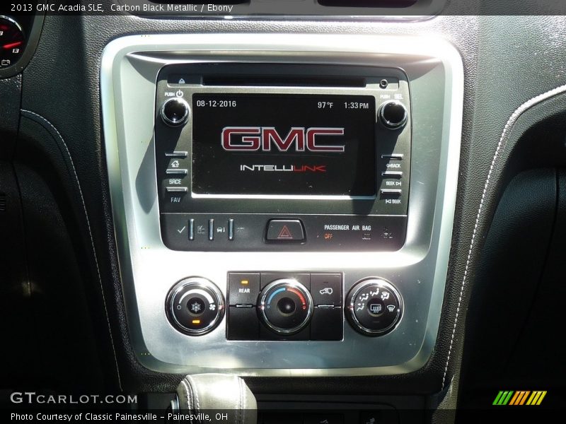 Carbon Black Metallic / Ebony 2013 GMC Acadia SLE
