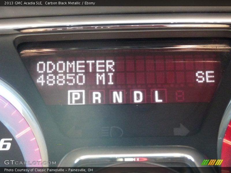 Carbon Black Metallic / Ebony 2013 GMC Acadia SLE