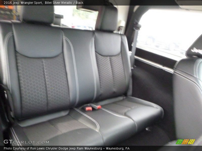 Billet Silver Metallic / Black 2016 Jeep Wrangler Sport