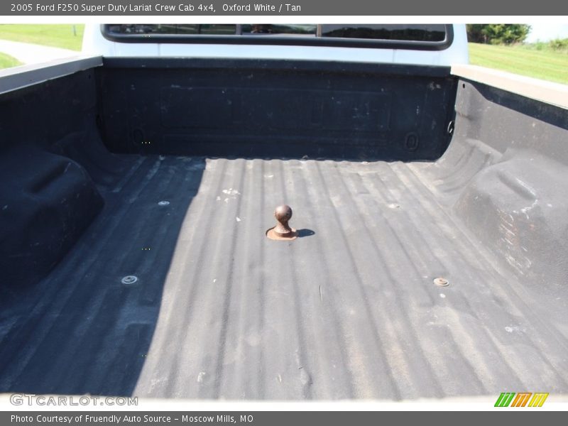 Oxford White / Tan 2005 Ford F250 Super Duty Lariat Crew Cab 4x4