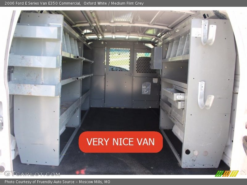 Oxford White / Medium Flint Grey 2006 Ford E Series Van E350 Commercial