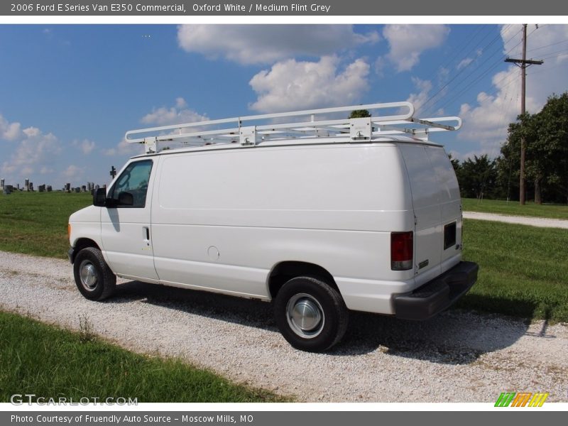 Oxford White / Medium Flint Grey 2006 Ford E Series Van E350 Commercial