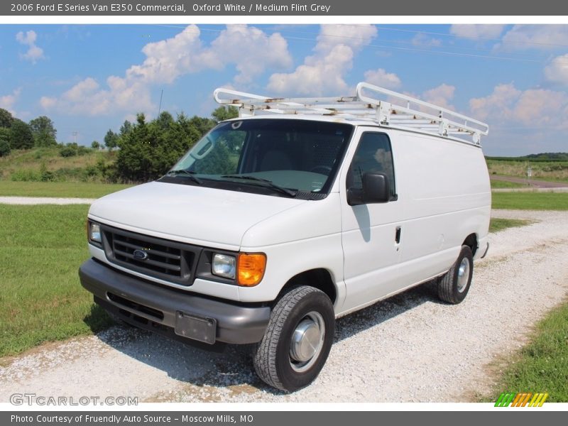 Oxford White / Medium Flint Grey 2006 Ford E Series Van E350 Commercial